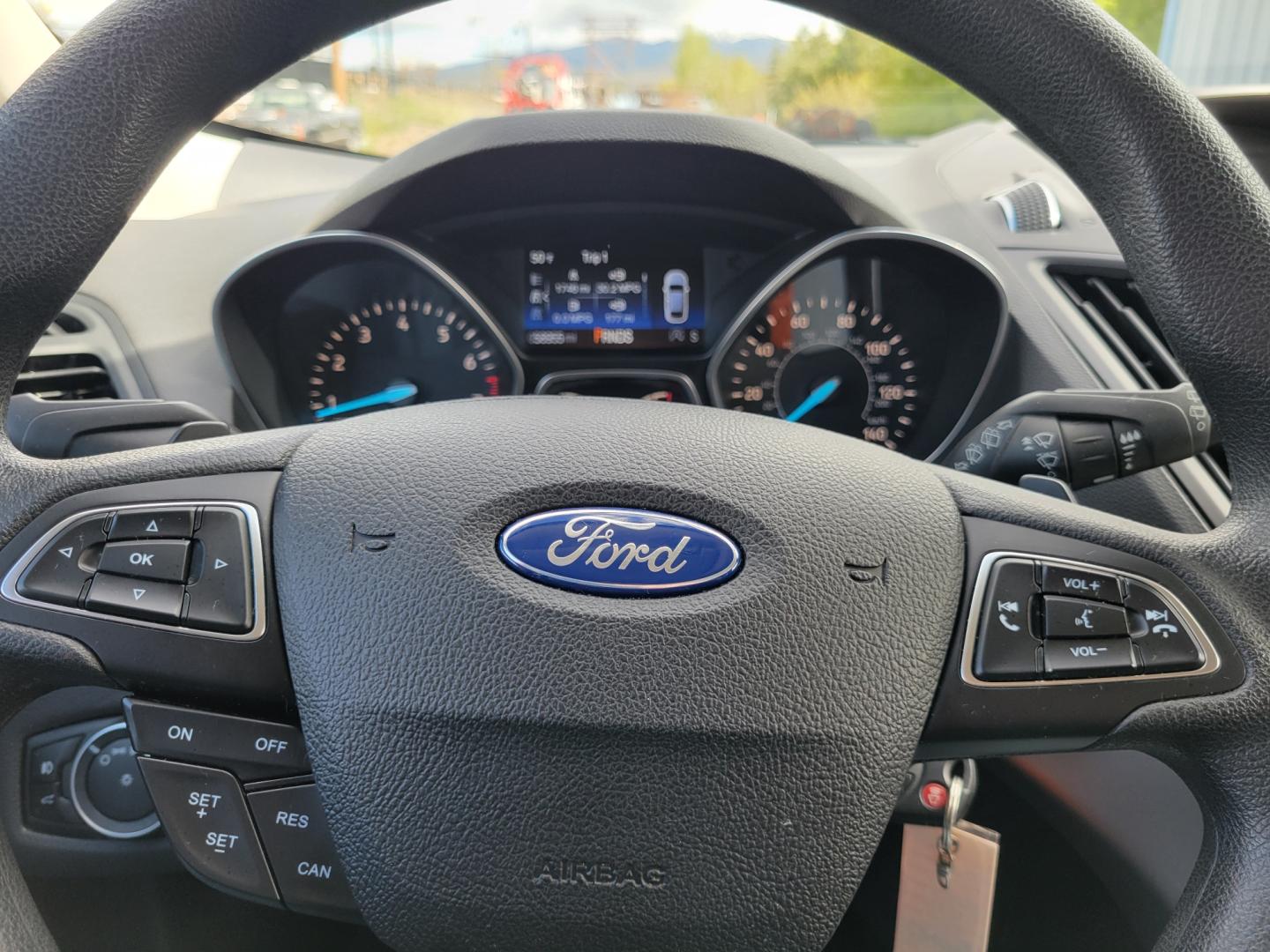 2017 Copper /Black Ford Escape SE (1FMCU9GD1HU) with an 1.5L I4 engine, 6 Speed Auto transmission, located at 450 N Russell, Missoula, MT, 59801, (406) 543-6600, 46.874496, -114.017433 - Nice Low Mile All Wheel Drive. Only 59K Miles. 1.5L I4 Engine. 6 Speed Automatic Transmission. Very Clean. Power drivers Seat. Air. Cruise. Tilt. Power Windows and Locks. Backup Camera. - Photo#17